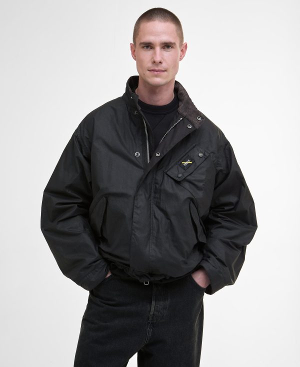 Barbour x SNYC Lightweight Waxed Jacket - Image 3