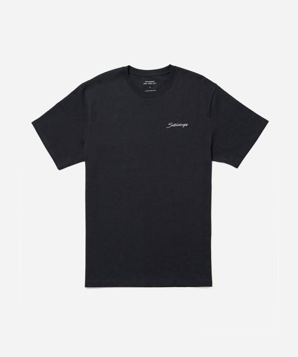 Saturdays Embroidered Standard SS Tee