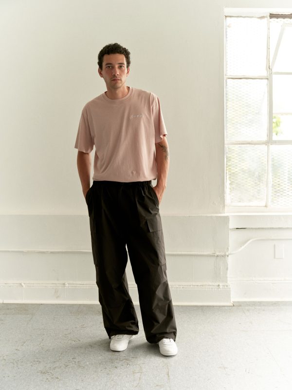 Script Embroidered SS Tee - Image 2