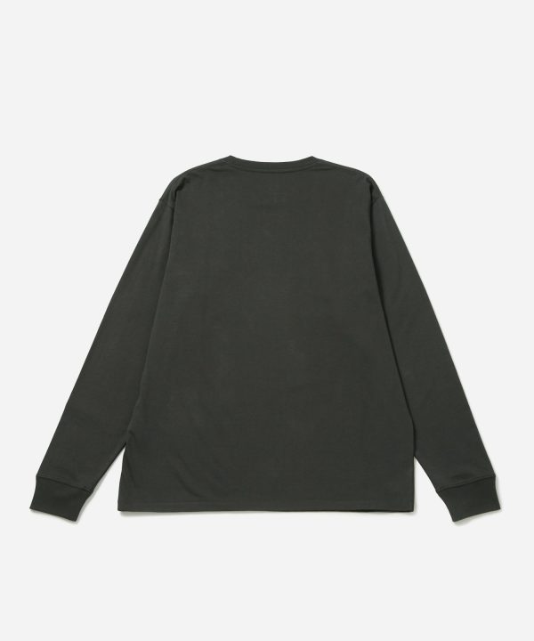 Script Embroidered LS Tee - Image 2