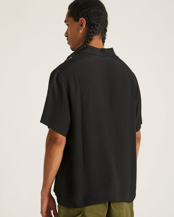York Mini Houndstooth Short Sleeve Shirt - Image 4