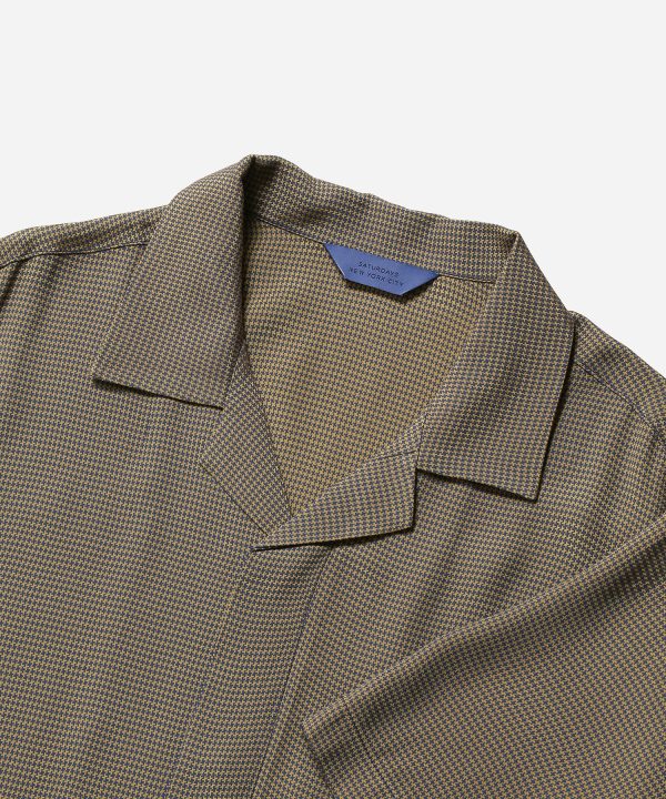 York Mini Houndstooth Short Sleeve Shirt - Image 5
