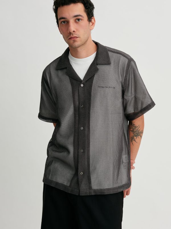 Canty Mesh Short Sleeve Shirt - Image 3