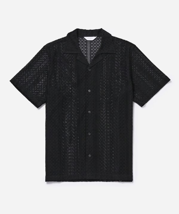 Canty Cotton Lace SS Shirt