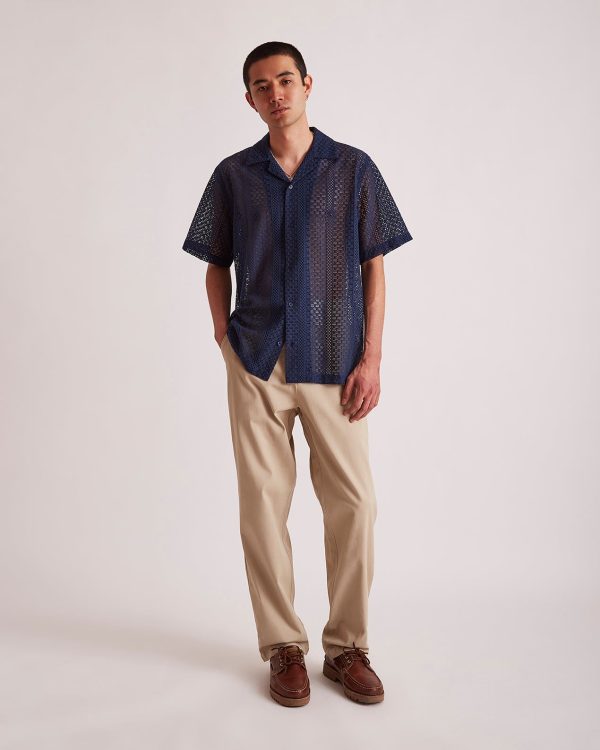 Canty Cotton Lace SS Shirt - Image 2