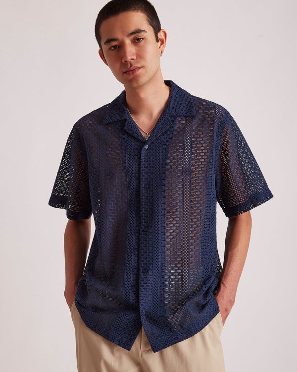 Canty Cotton Lace SS Shirt - Image 3