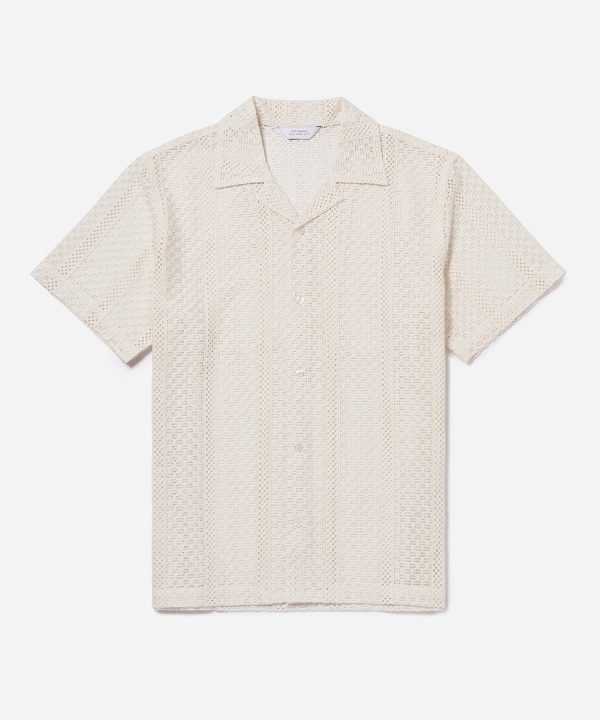 Canty Cotton Lace SS Shirt