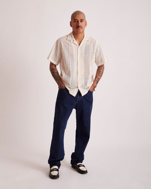 Canty Cotton Lace SS Shirt - Image 2