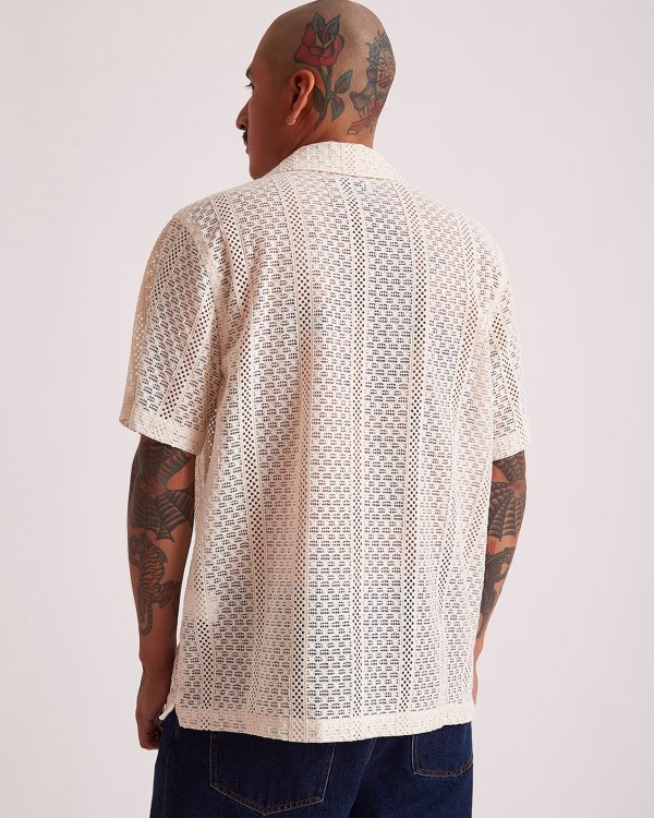 Canty Cotton Lace SS Shirt - Image 4