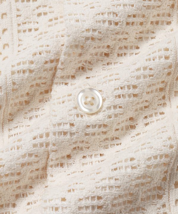 Canty Cotton Lace SS Shirt - Image 5