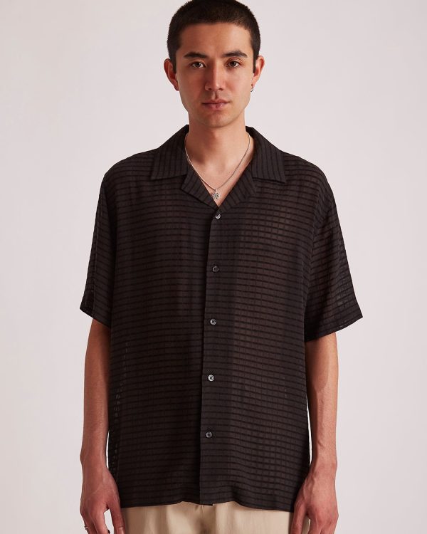 Canty Sheer Check SS Shirt - Image 3