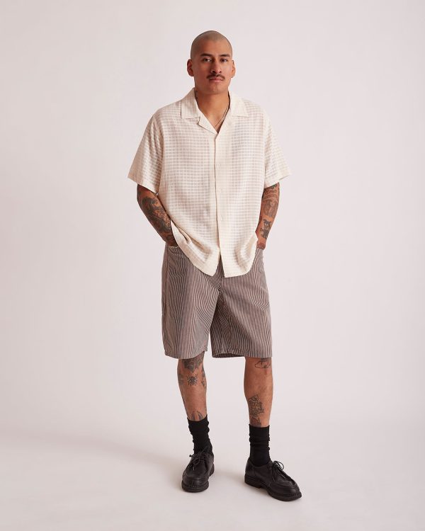 Canty Sheer Check SS Shirt - Image 2