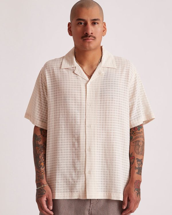 Canty Sheer Check SS Shirt - Image 3