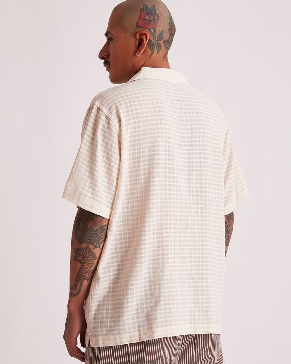 Canty Sheer Check SS Shirt - Image 4