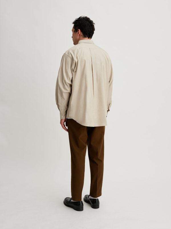 Regular Collar Stripe Shirt - Image 4