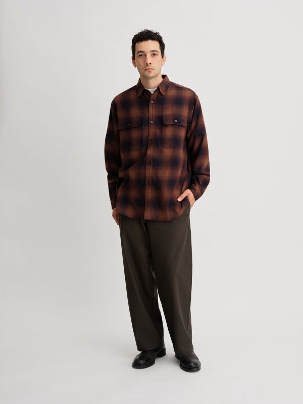 Ombre Check Work Shirt - Image 2