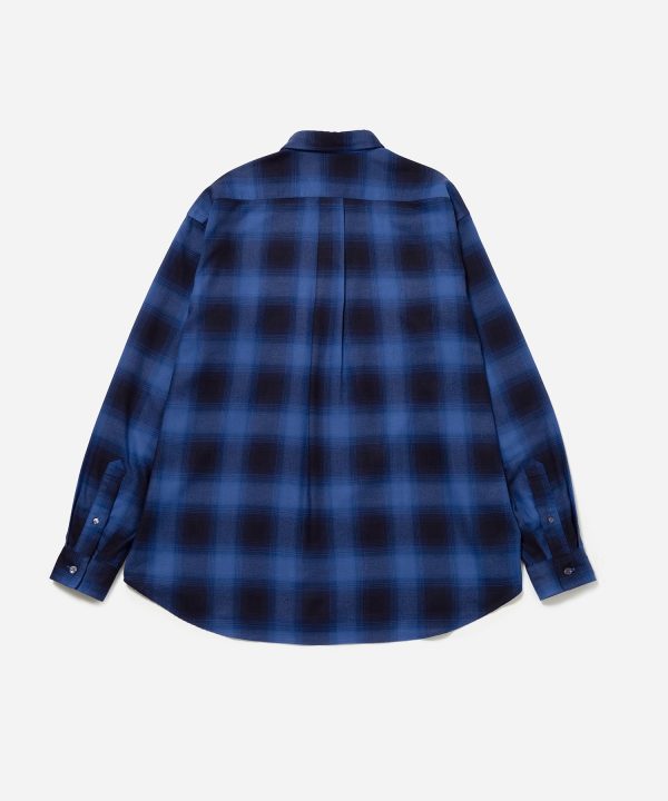 Ombre Check Work Shirt - Image 4