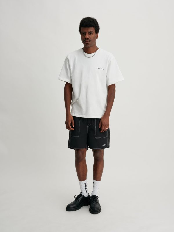 Talley Contrast Stitch Swim Shorts - Image 2