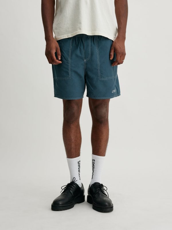 Talley Contrast Stitch Swim Shorts - Image 3