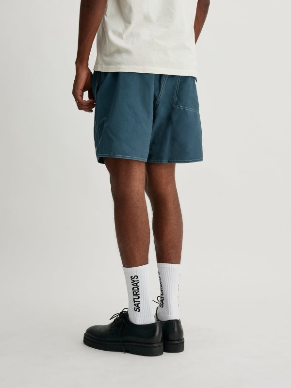 Talley Contrast Stitch Swim Shorts - Image 4