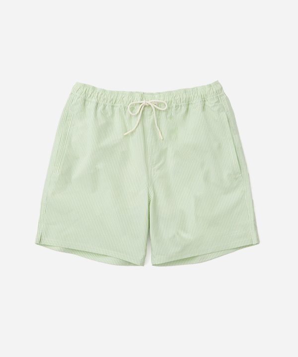 Timothy Seersucker Stripe Swim Short