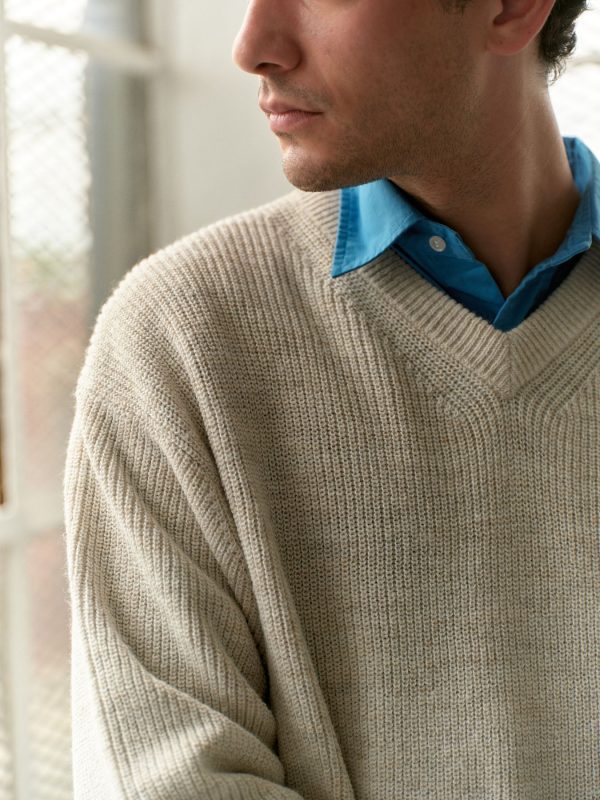 Charles V-Neck Sweater - Image 3
