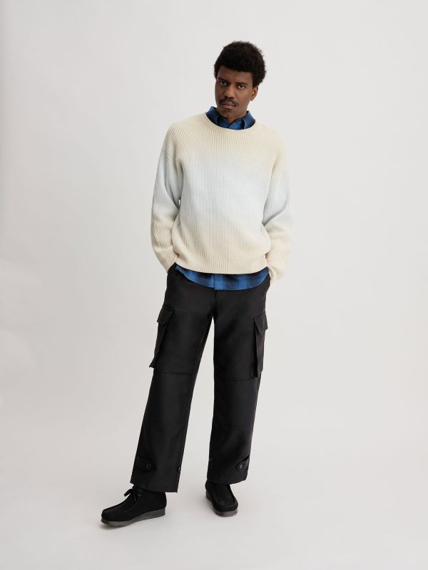 Cotton Cashmere Step Dyeing Knit - Image 2