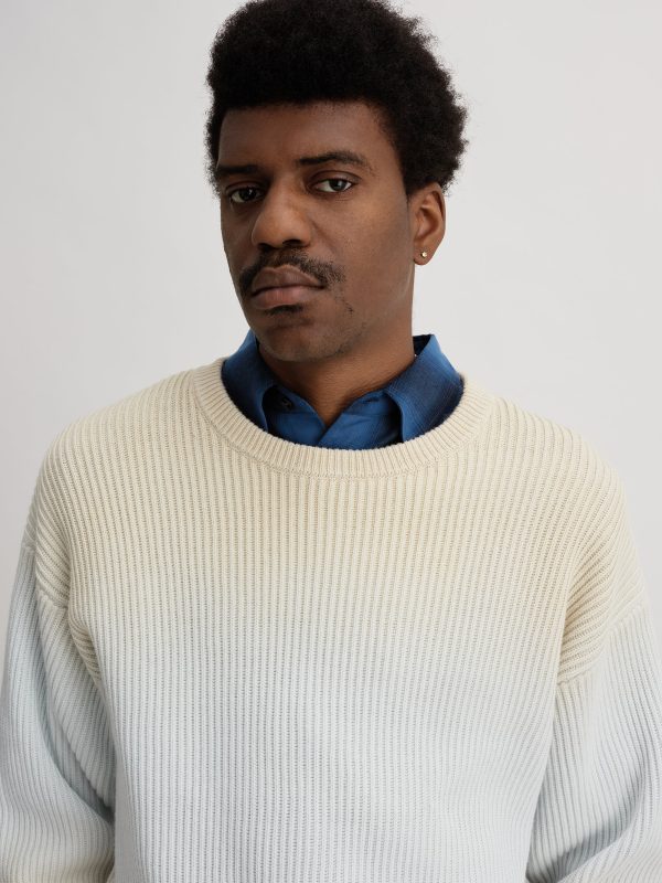 Cotton Cashmere Step Dyeing Knit - Image 3