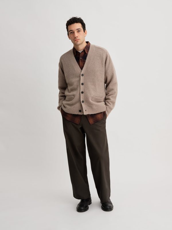 Mohair Shaggy Cardigan - Image 2