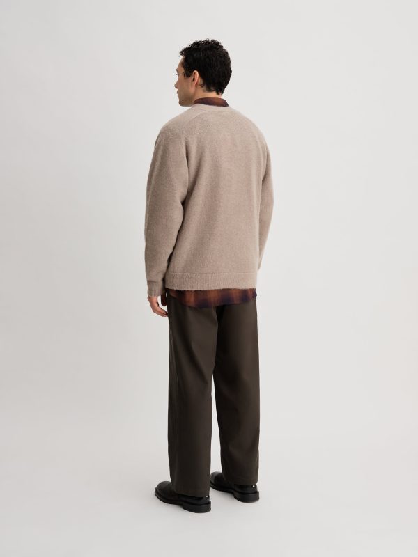 Mohair Shaggy Cardigan - Image 3