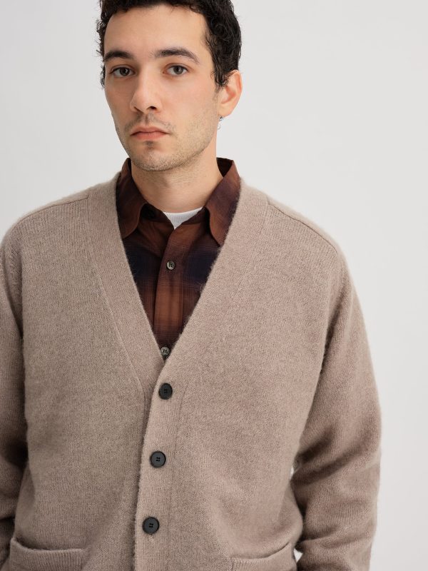 Mohair Shaggy Cardigan - Image 4