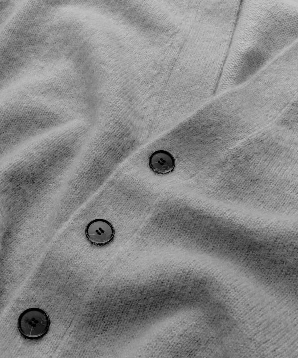 Mohair Shaggy Cardigan - Image 6