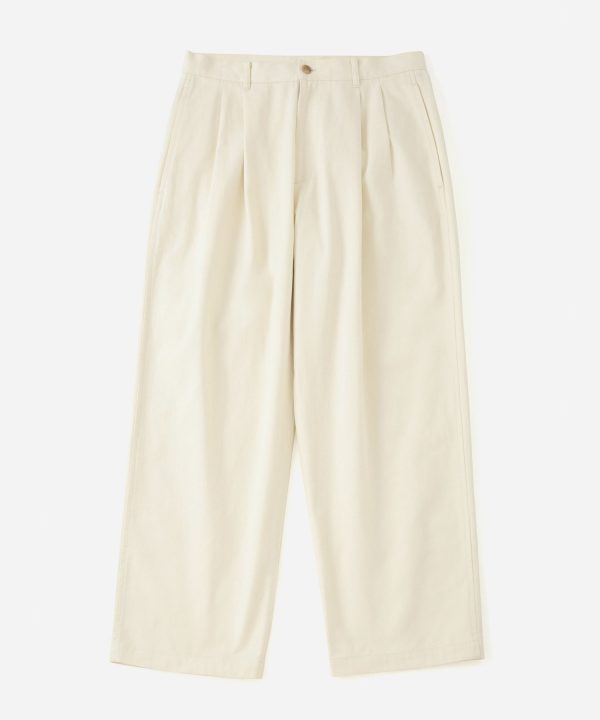 George Twill Wide Pant