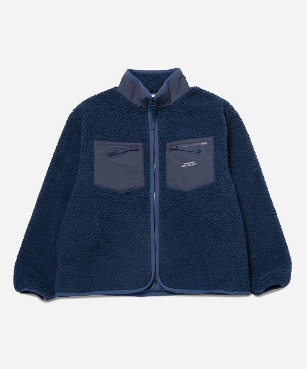 Boa Fleece Zip Blouson