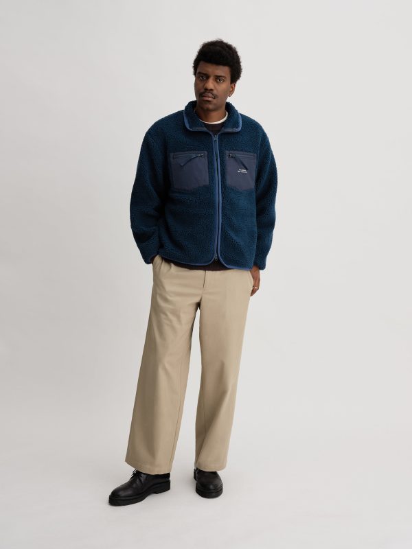 Boa Fleece Zip Blouson - Image 2