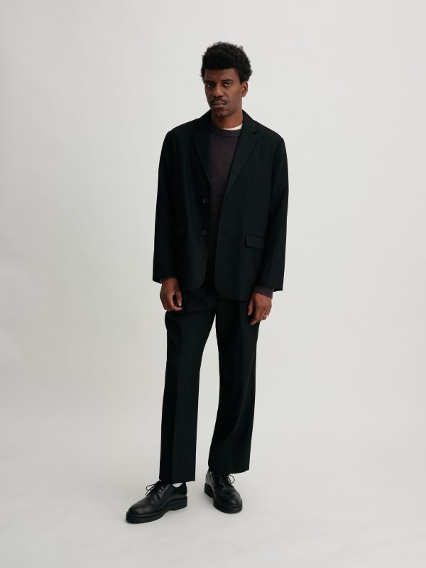 Wool Saxony Tailored Jacket - Image 2