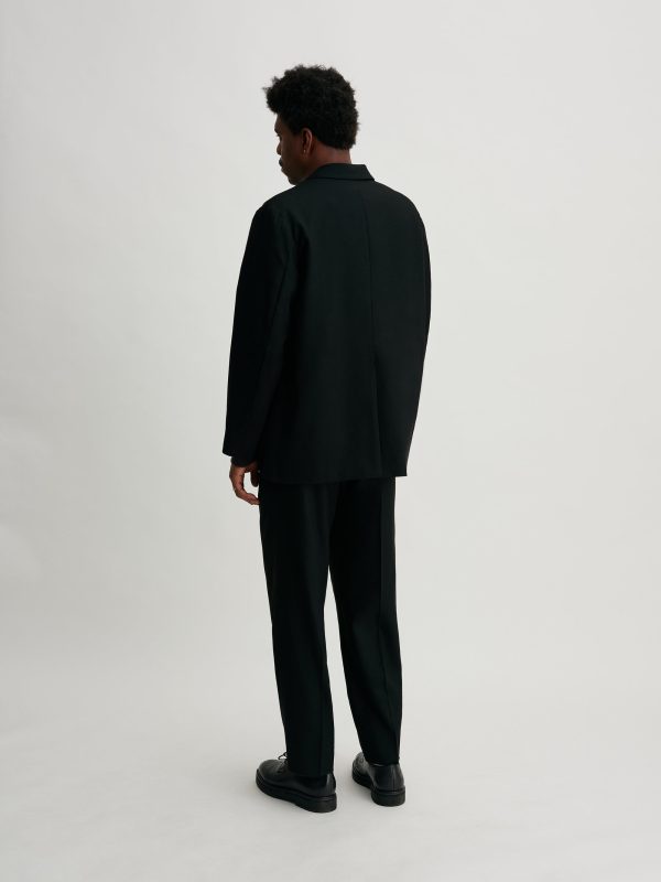 Wool Saxony Tailored Jacket - Image 4