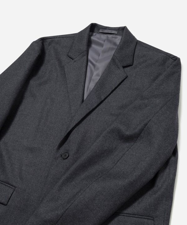 Wool Saxony Tailored Jacket - Image 6