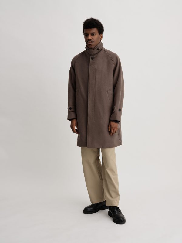 Double Weave Wool Overcoat - Image 2