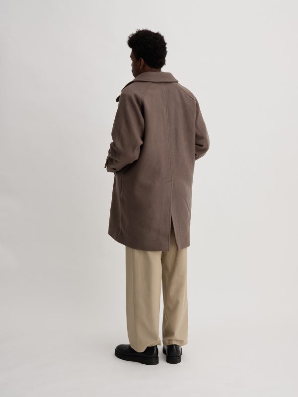 Double Weave Wool Overcoat - Image 3
