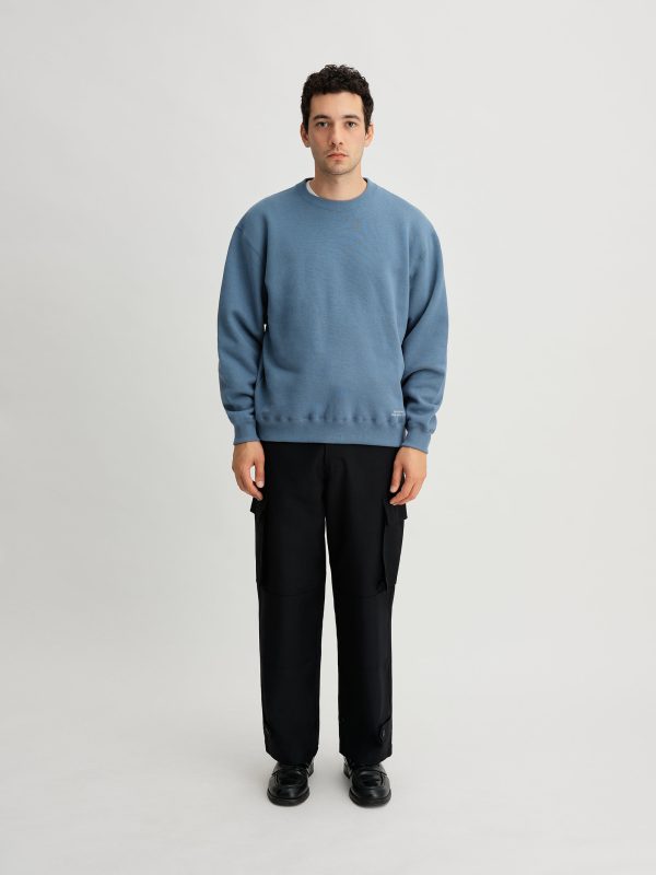 Wool Blend Crew Sweatshirt - Image 2