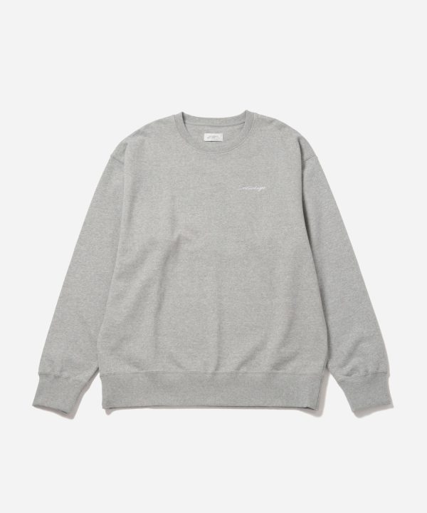 Bowery Script Embroidered Crew